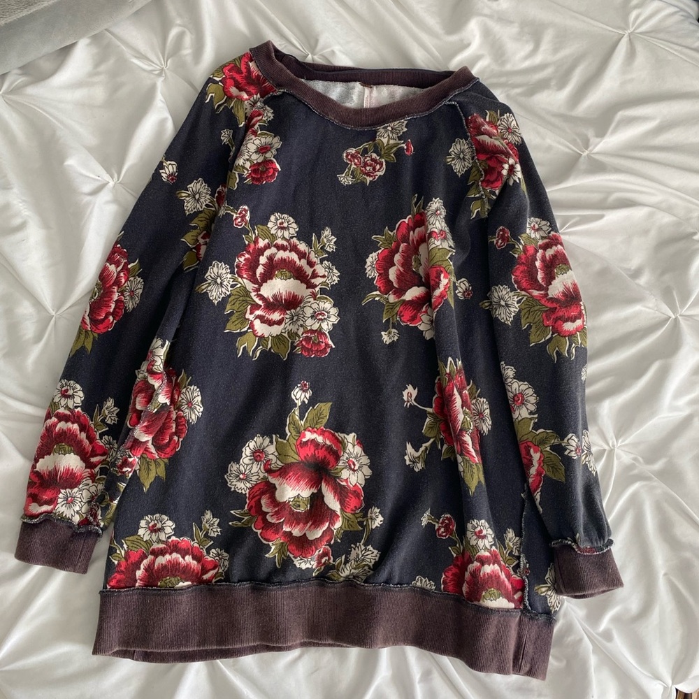 Oversized Free People Crewneck